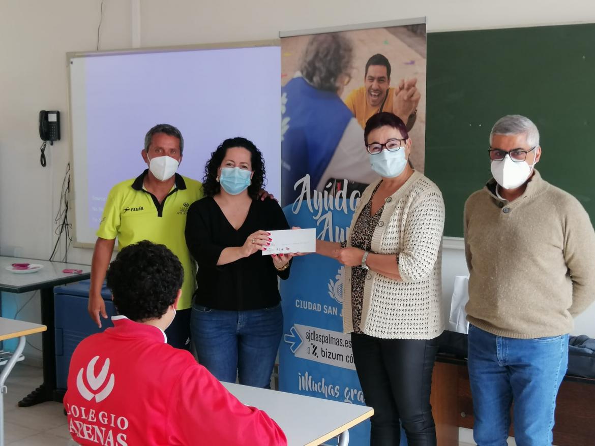 Visita SJDLP al Colegio Arenas Atlántico, Arucas 