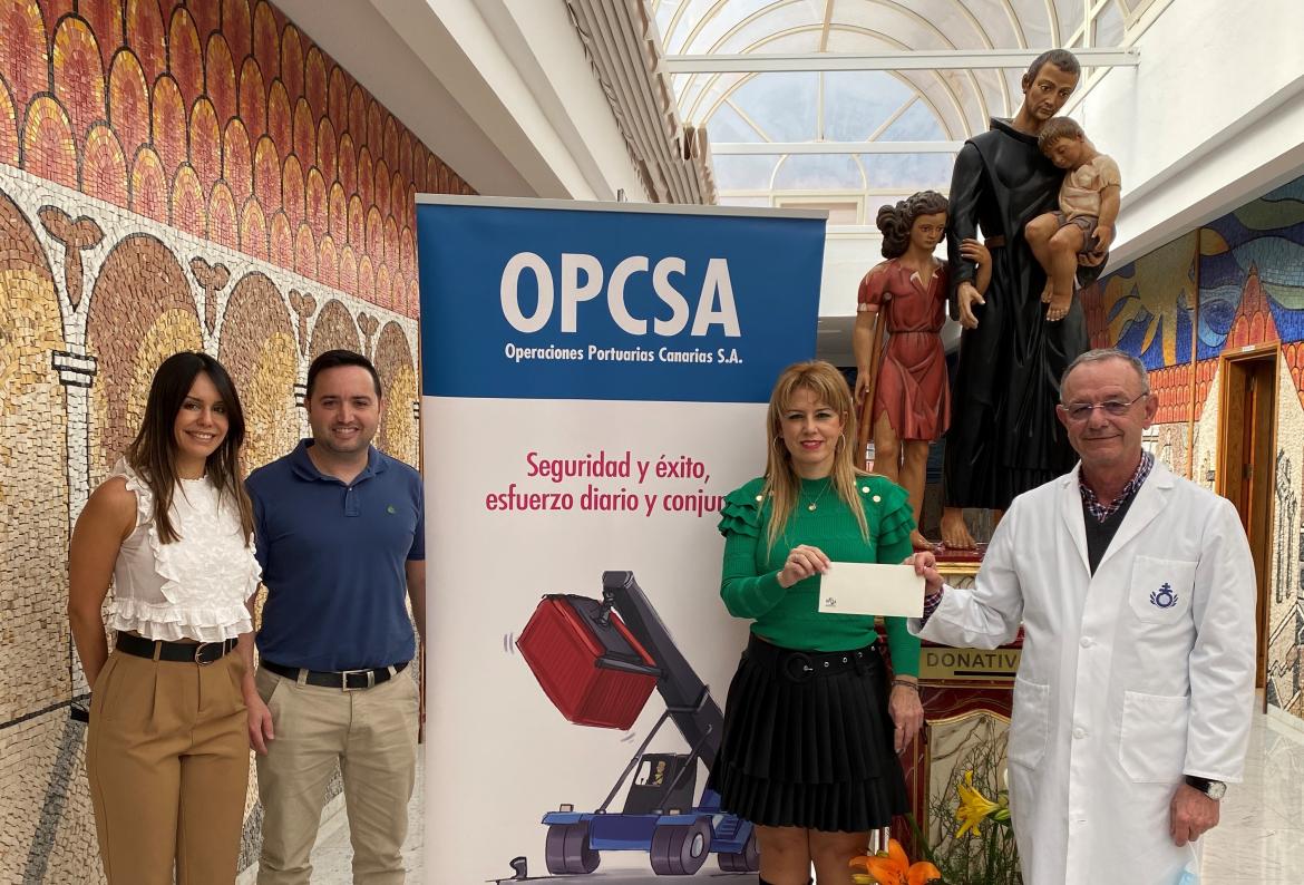 Operaciones Portuarias Canarias colabora para mejorar la vida de nuestros usuarios