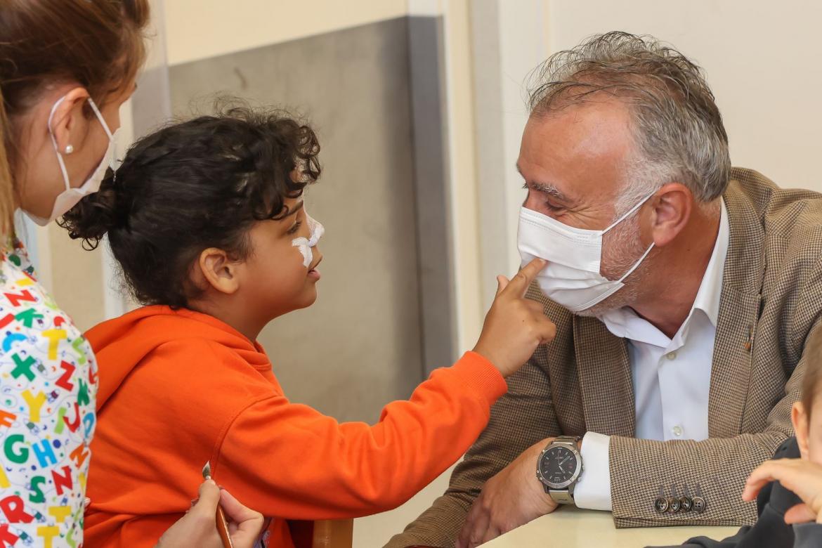 El Presidente del Gobierno Canario visita la Ciudad San Juan de Dios de Las Palmas