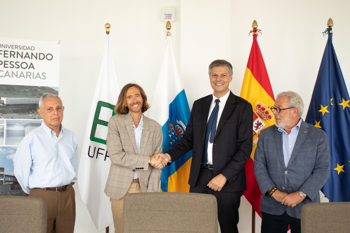 La Ciudad San Juan de Dios firma un convenio de colaboración con la Universidad Fernando Pessoa