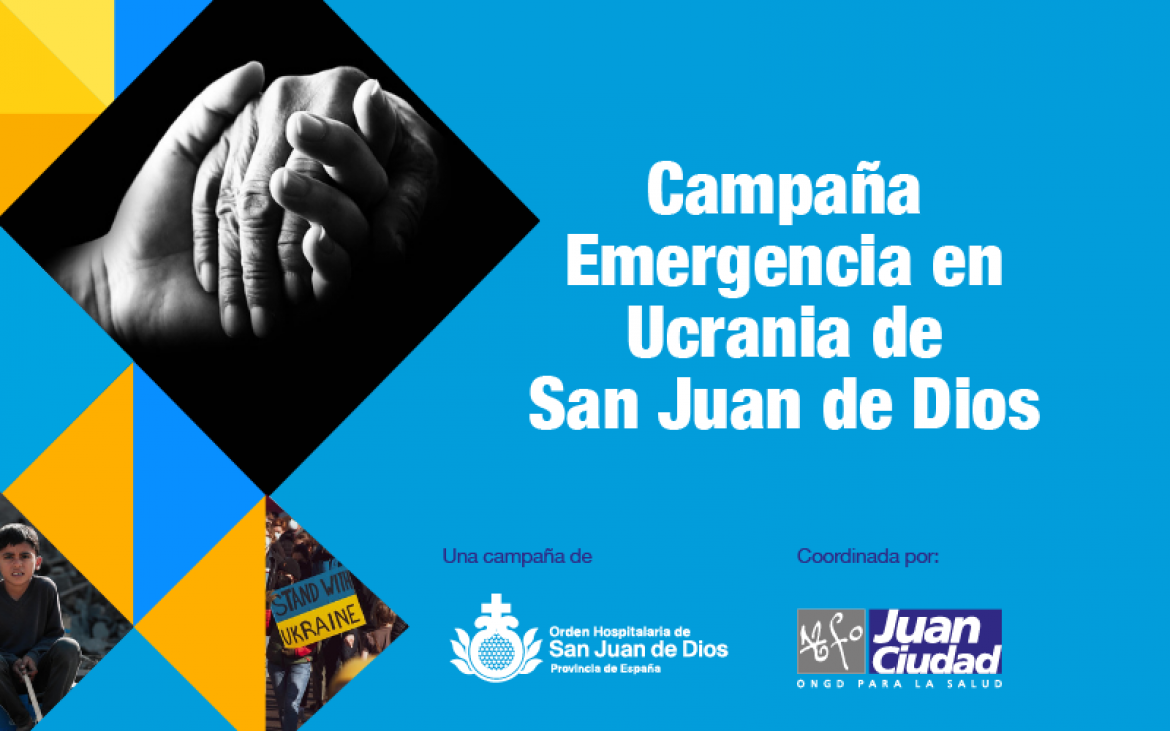 La Orden Hospitalaria de San Juan de Dios lanza una campaña de emergencia en Ucrania y Polonia