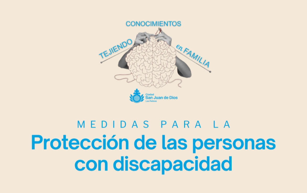 Cartel de la primera charla del ciclo "Tejiendo conocimientos en familia"