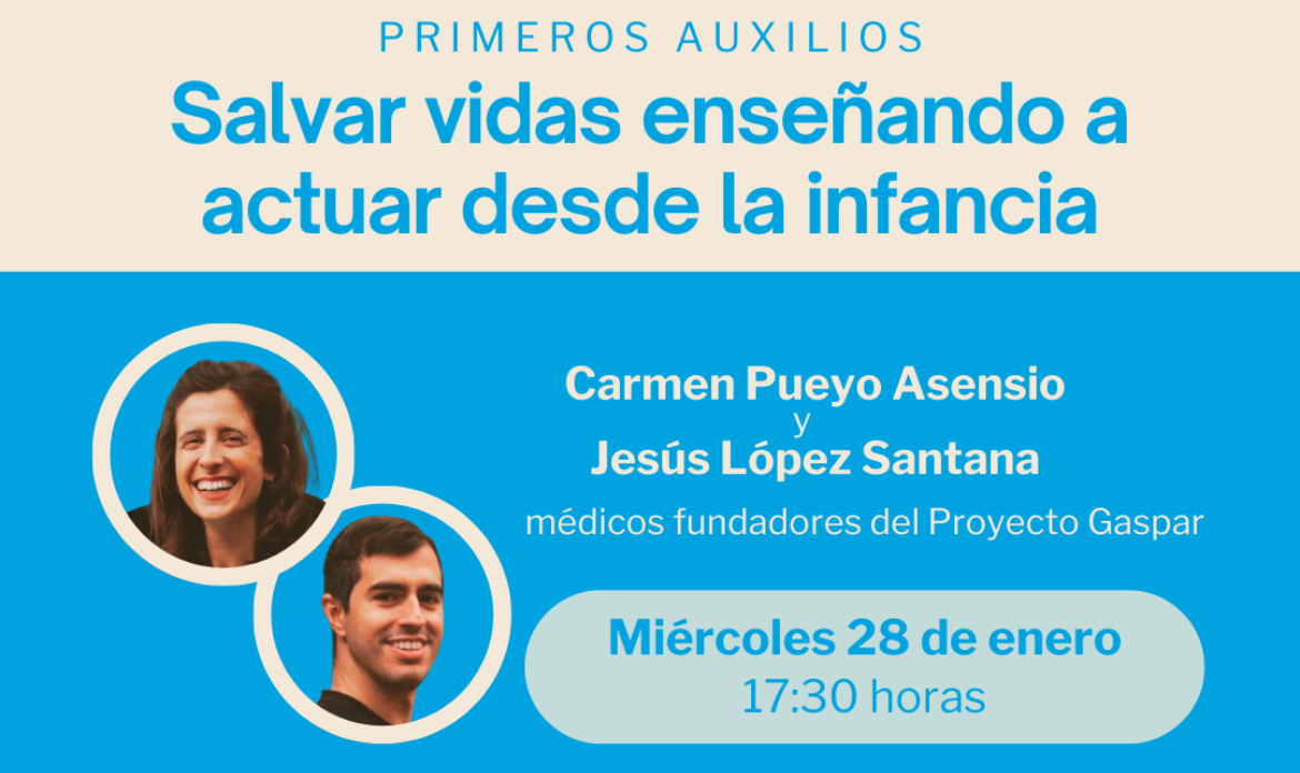 Charla sobre primeros auxilios enseñados desde la infancia