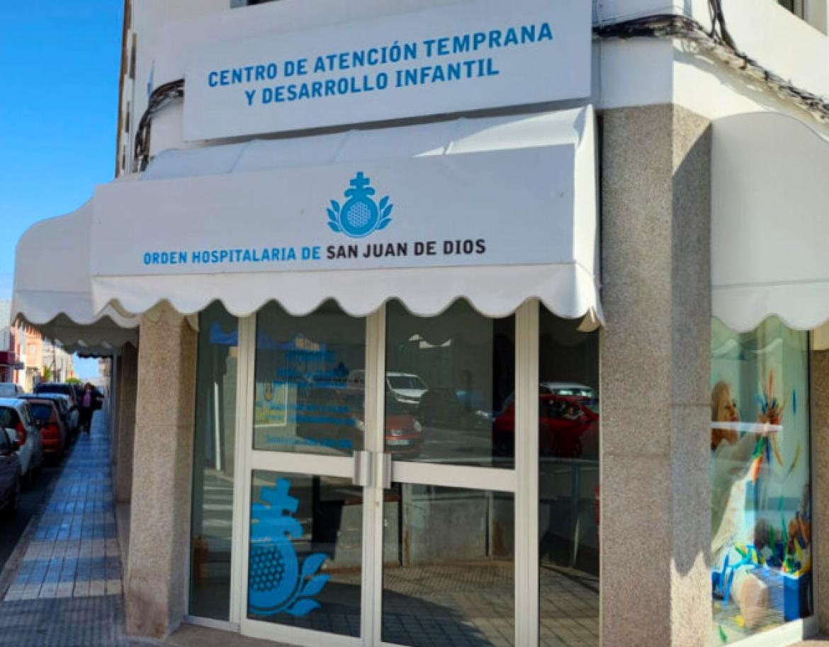 Exterior del centro de atención temprana de El Carrizal