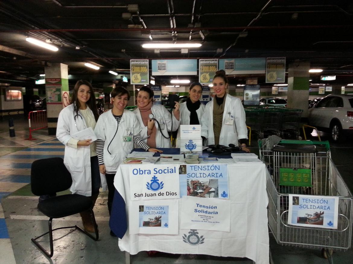 Los profesionales del Aljarafe recogen 6 toneladas de alimentos