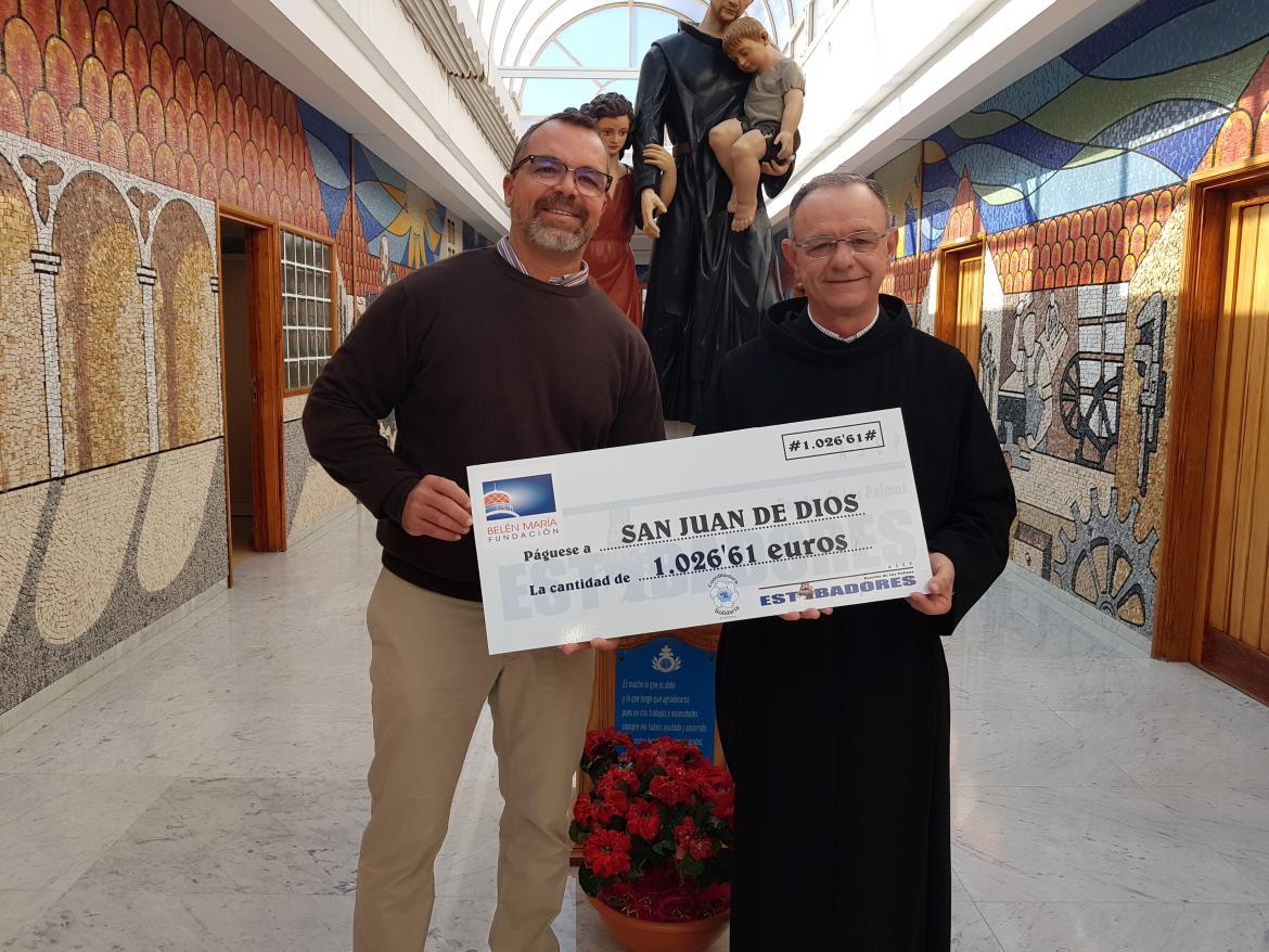 Donativo de la Asociación de Estibadores Portuarios de Las Palmas y la Fundación Canaria Belén María