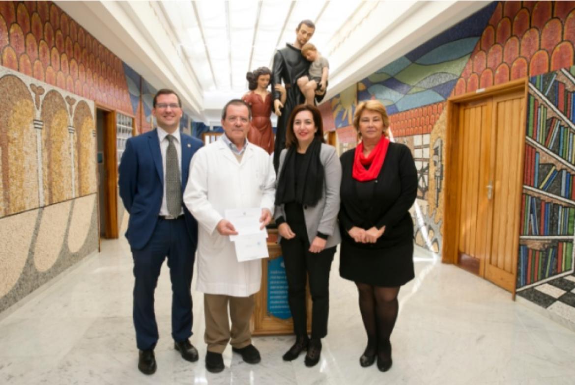 La Obra Social de San Juan de Dios recibe una donación de GRASOLPA
