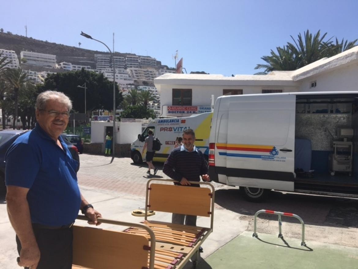 Clínica Scandinavica dona material sanitario al Hospital San Juan de Dios de Sierra Leona