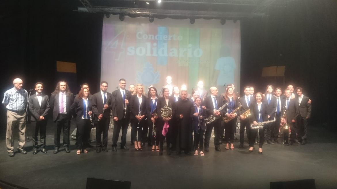 El concierto solidario de la Asociación Cultural Sol y Viento fue un éxito de público