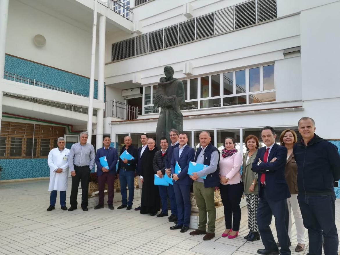 Alcaldes de la Mancomunidad del Norte de Gran Canaria visitan el centro