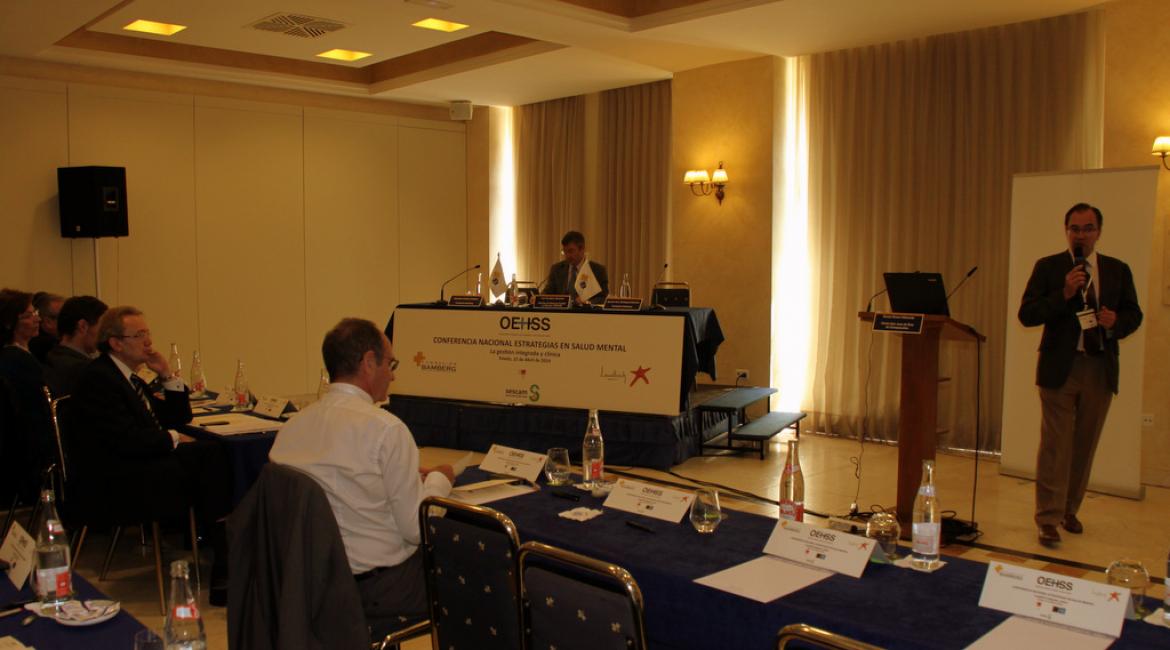 El modelo de gestión en Salud Mental de la Orden, en la Conferencia Nacional ‘Estrategias en Salud Mental’