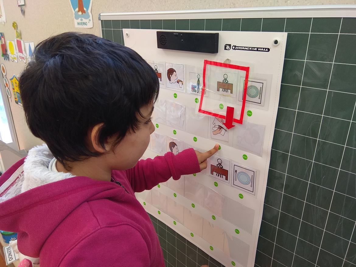 El Colegio de Educación Especial aplica las nuevas tecnologías en aulas con metodología TEACCH 