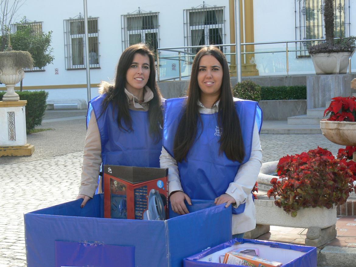 Campaña de recogida de juguetes en el Hospital de Sevilla