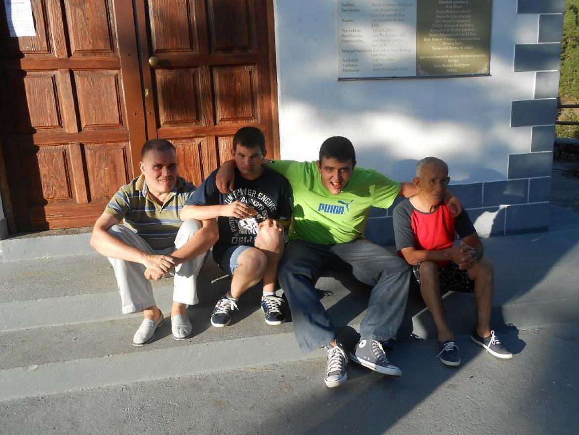 Usuarios del Centro de Triana recorren las ermitas de La Palma