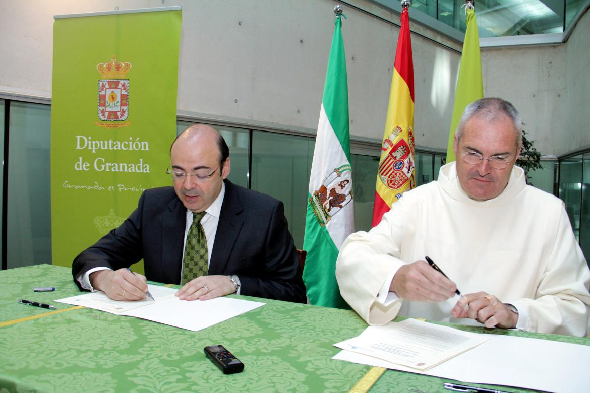 La Diputación de Granada cede a la Orden el Hospital de San Juan de Dios