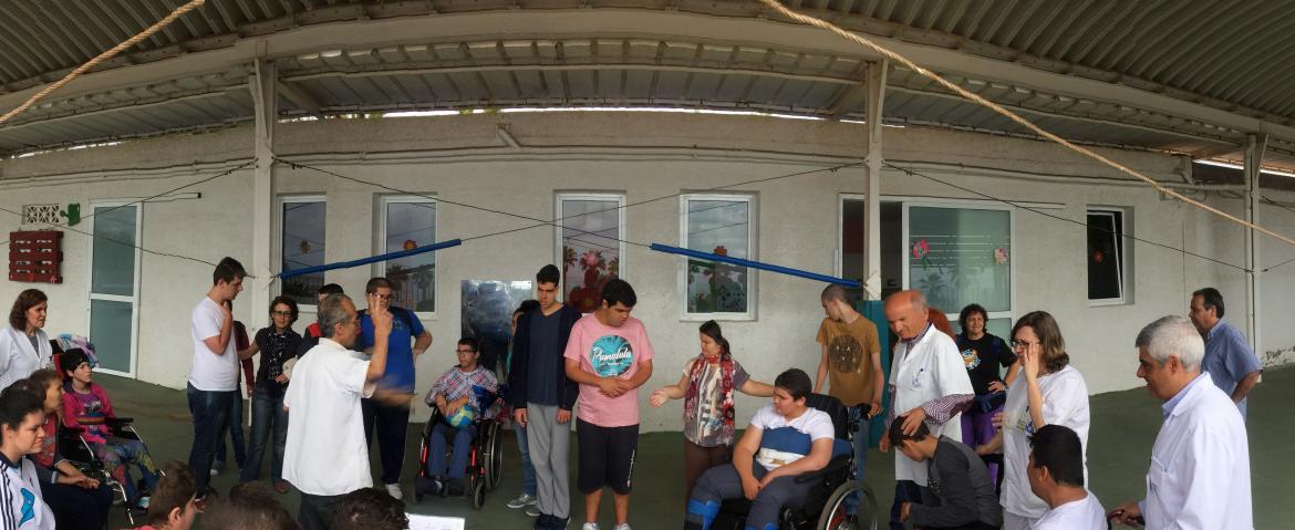 Alumnos del CEE Salvador Rueda visitan la Ciudad de San Juan de Dios de Las Palmas