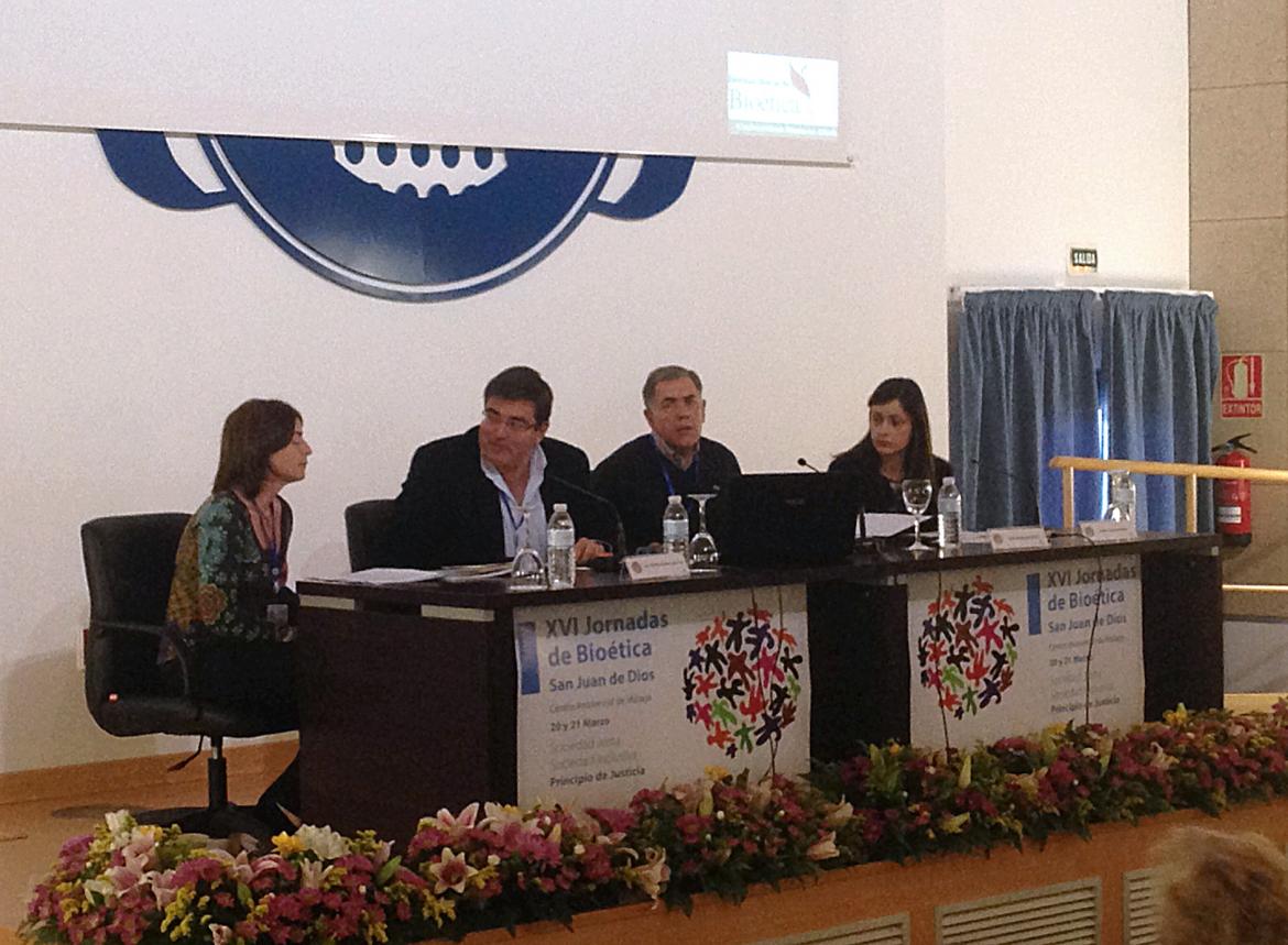 110 profesionales participan en las XVI Jornadas de Bioética que se celebran en Málaga
