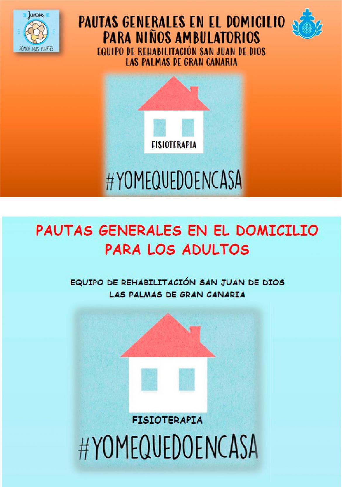 El equipo de rehabilitación elabora pautas de fisioterapia para niños y adultos