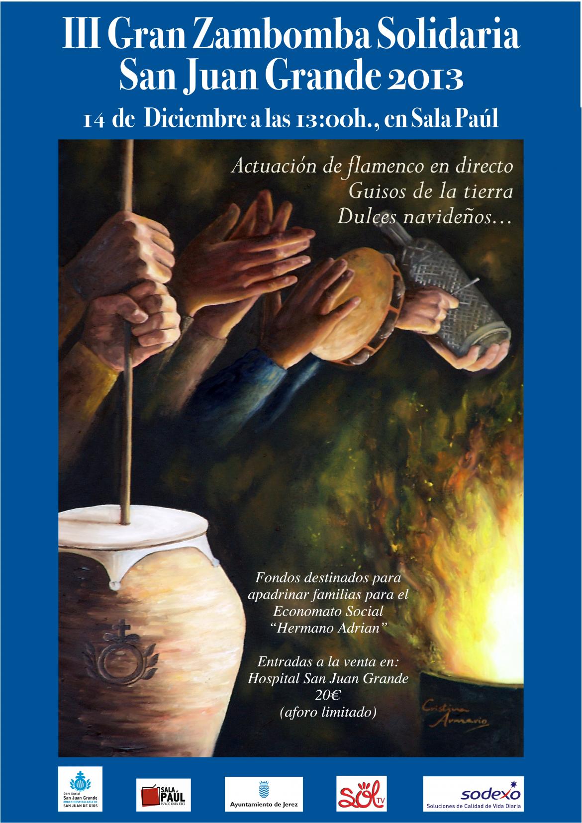 San Juan Grande celebrará la tercera Zamboma Solidaria